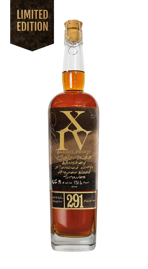 Product - XIV Anniversary Colorado Whiskey - Distillery 291