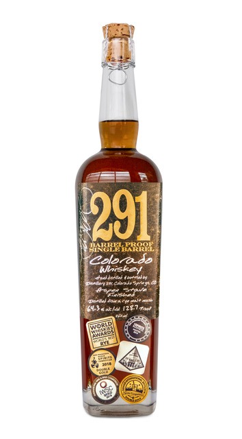 291 Colorado Rye Whiskey Single Barrel