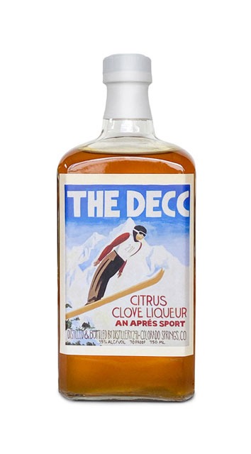 The Decc Citrus Clove Liqueur by Distillery 291 Whisky