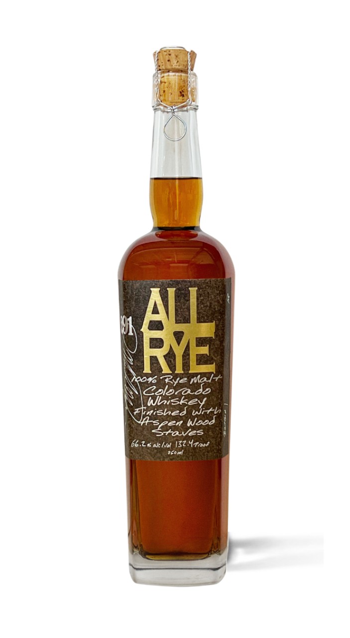 Product - 291 All Rye 100% Rye Malt Colorado Whiskey - Distillery 291